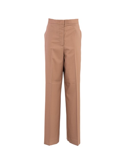 Shop FABIANA FILIPPI  Trousers: Fabiana Filippi trousers in cool wool.
Relaxed fit.
Fresh wool.
Fabric: 100% wool.
Made in Italy.. PAD213F255D547-1248